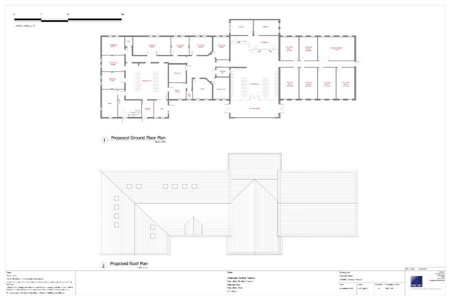 Chestfield Medical Centre – Healthcare Project - project by Martello Building Construction - plans 1